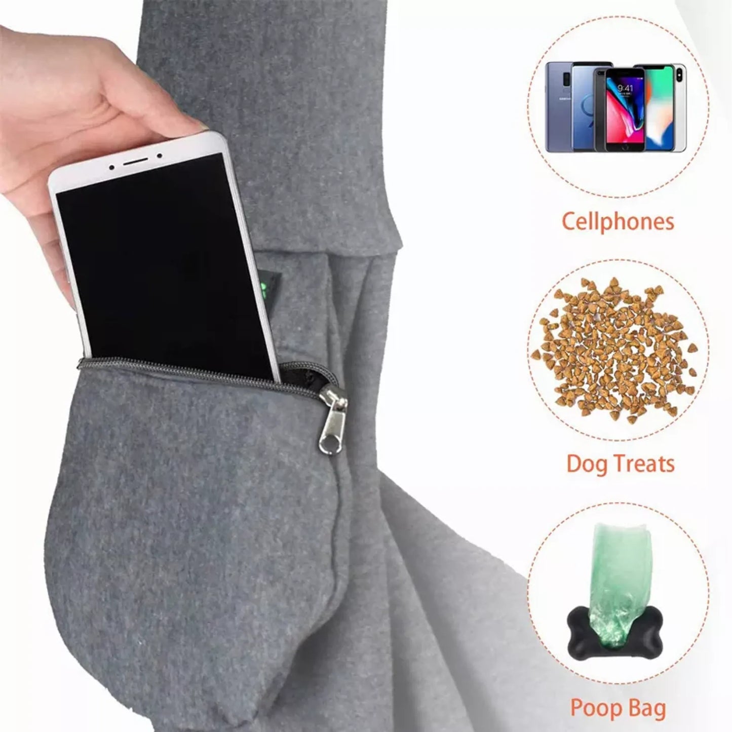 Comfy Pet Sling for Small Dog Cat